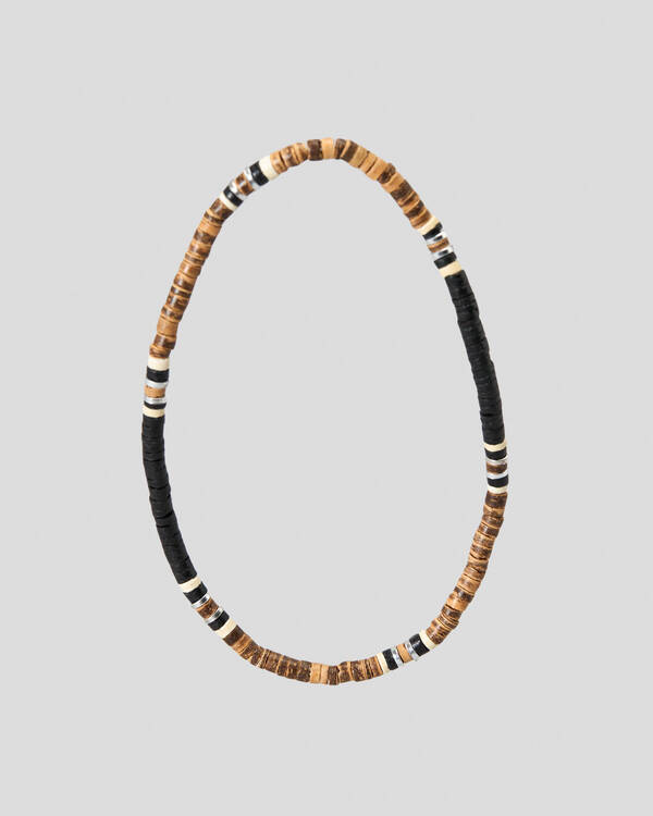 Classics 77 Wooden Necklace Bracelet Combo for Mens