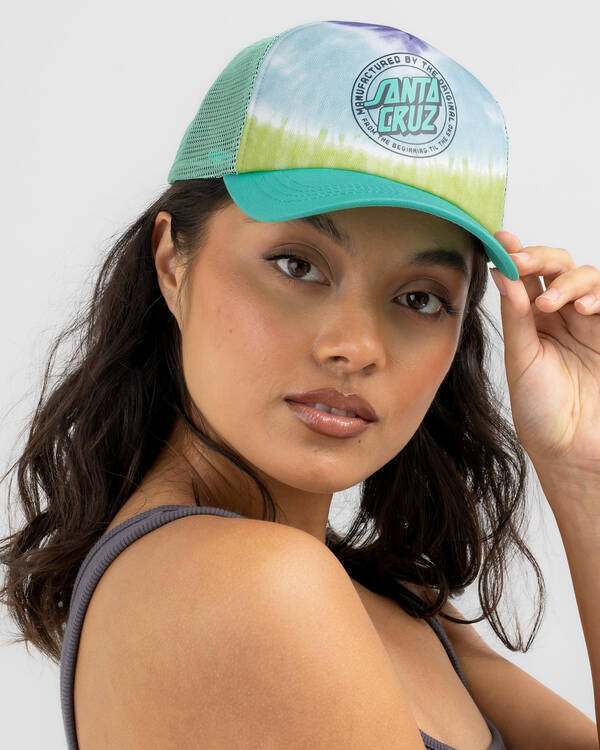 Santa Cruz MFG Dot Trucker Cap for Womens