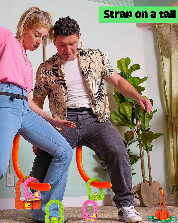 Get It Now It's Bananas! The Monkey Tail Party Game for Unisex