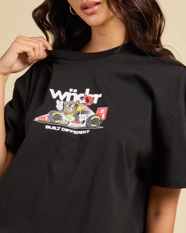 Wndrr Women's Albert Box Fit T-Shirt for Womens