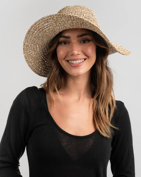 Rusty Romance Floppy Hat for Womens