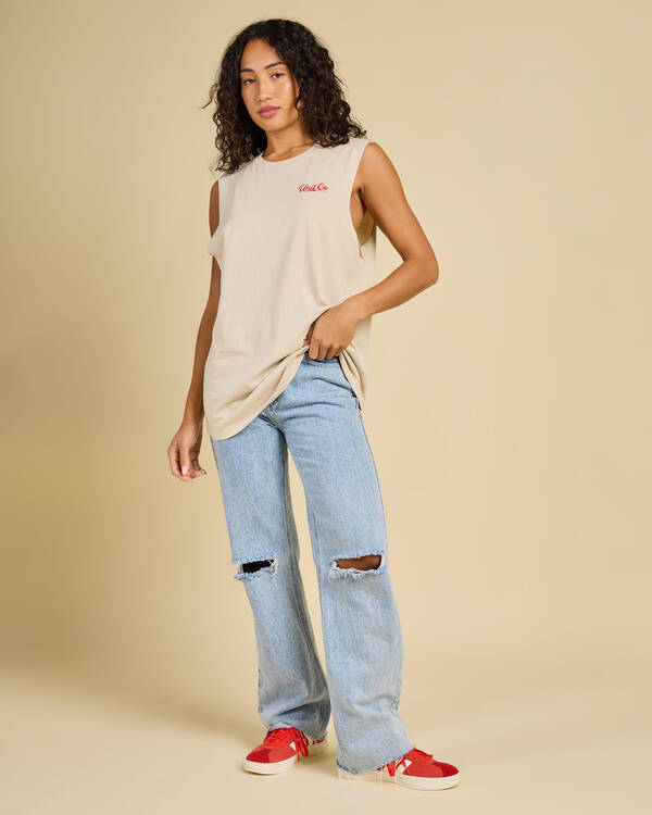 Unit Good Vibes Regular Fit Tank Top for Womens