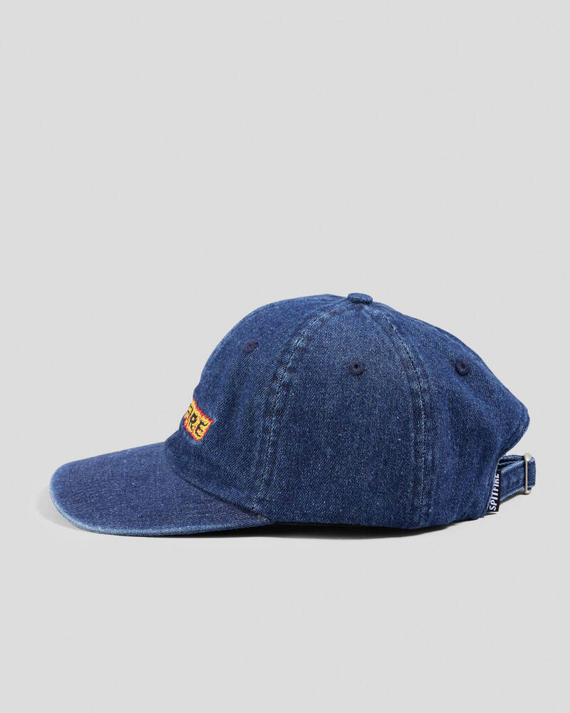 Spitfire Flames Script Strapback Cap for Mens
