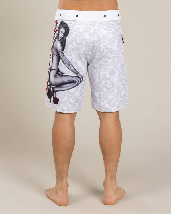 Dexter Seat Grab Board Shorts for Mens