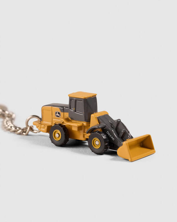 John Deere JD Wheel Loader Keyring for Mens