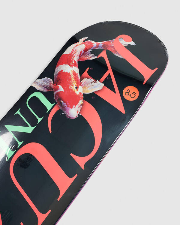 Jacuzzi Unlimited Koi Logo EX7 8.5" Skateboard Deck for Unisex