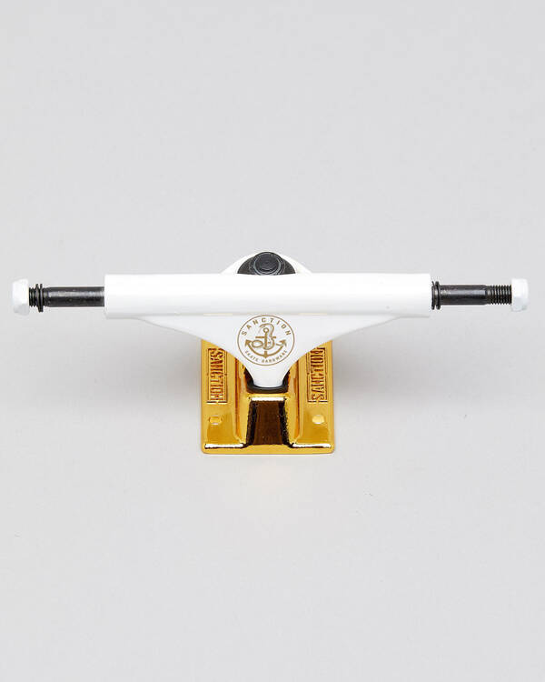 Sanction White/ Gold Truck for Unisex