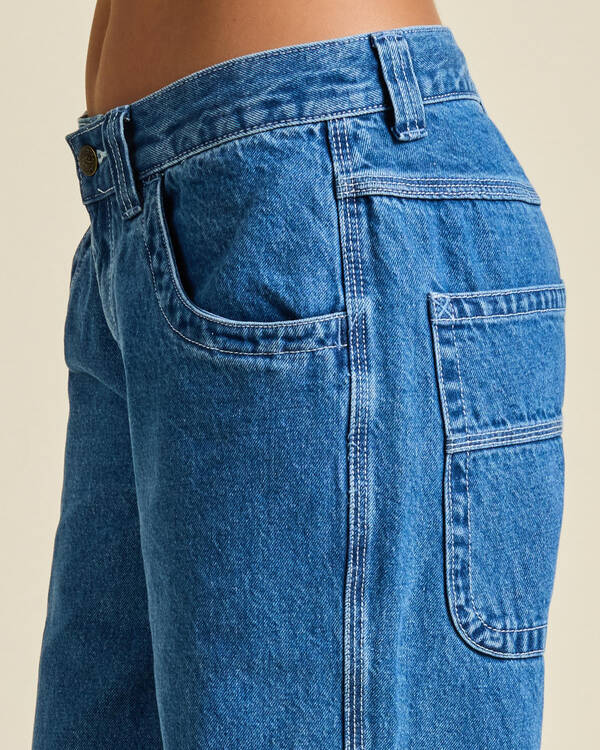 Rusty Flip Mommy Low Jeans for Womens