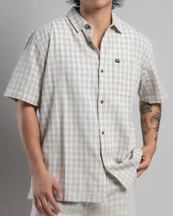 Rip Curl Classic Surf Check Short Sleeve Shirt for Mens