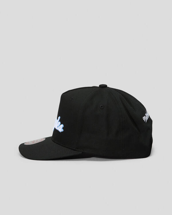 Mitchell & Ness Los Angeles Lakers Wordmark Snapback Cap for Mens