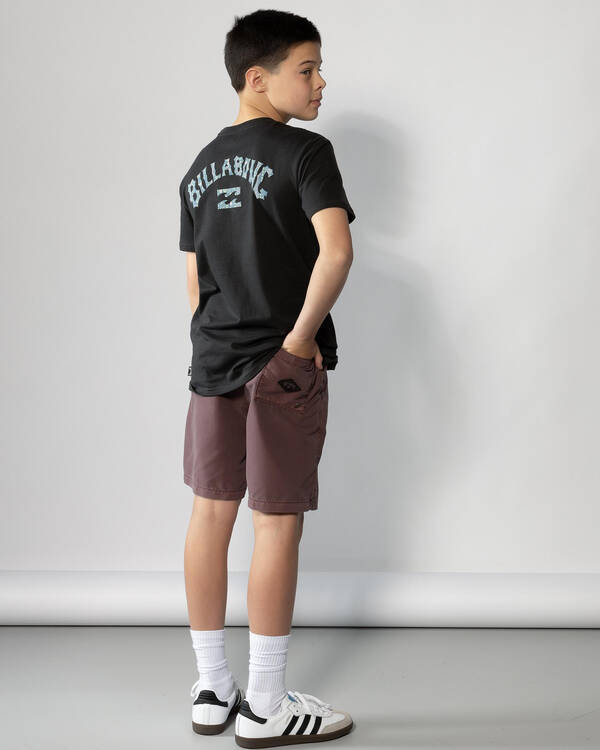 Billabong Boys' All Day Overdye Layback Beach Shorts for Mens