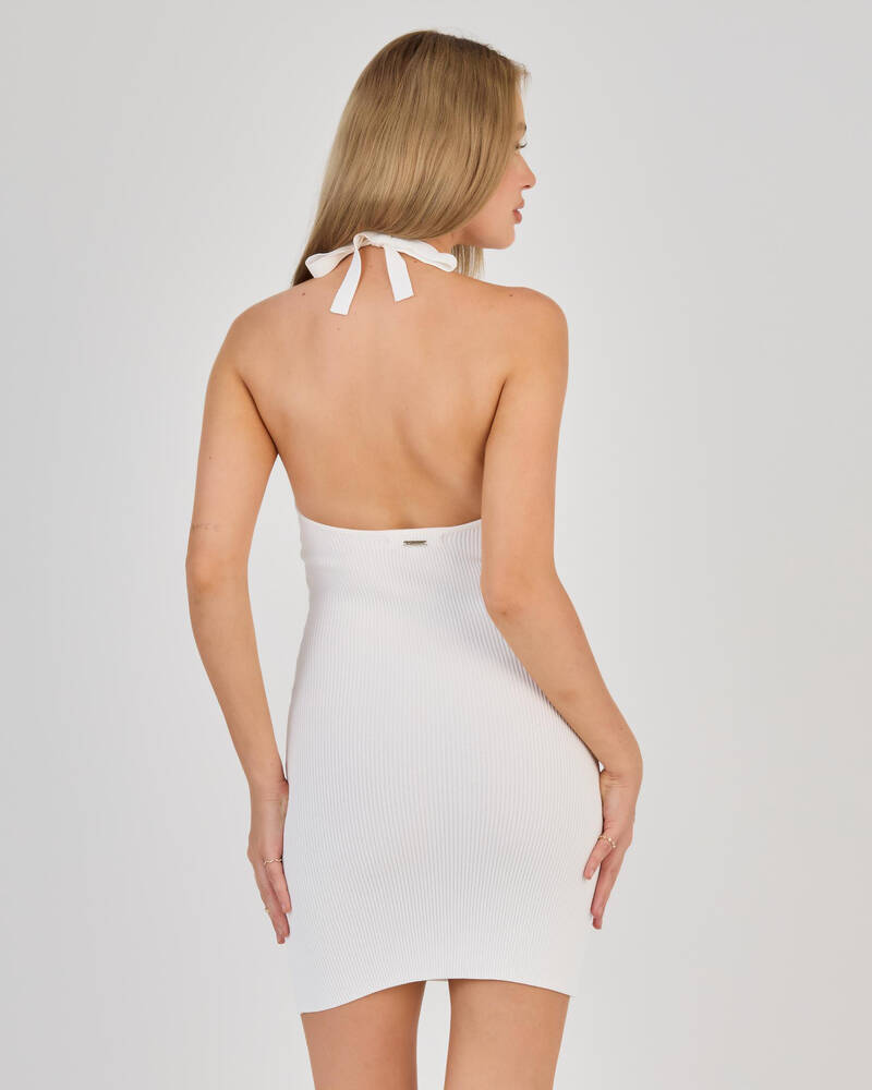 Mooloola Bianca Halter Knit Dress for Womens