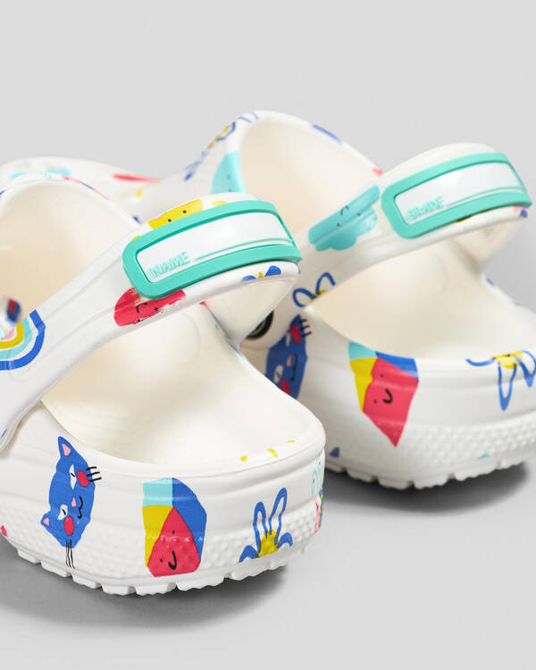 Crocs Toddlers' Classic Doodle Print Clogs for Unisex