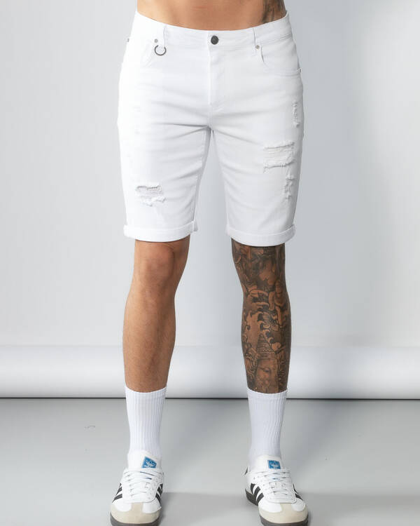 Skylark Absurd Denim Shorts for Mens