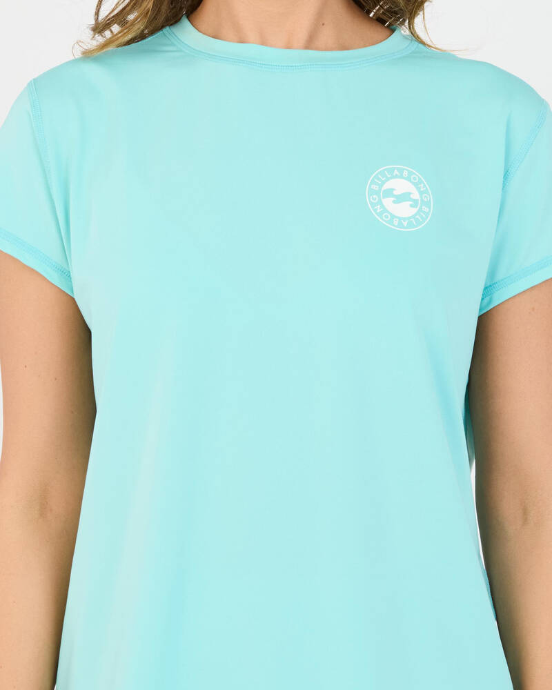 Billabong Sundays Short Sleeve Rash Vest for Womens