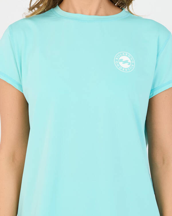 Billabong Sundays Short Sleeve Rash Vest for Womens