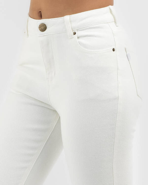 DESU Ellidy Flare Coloured Jeans for Womens