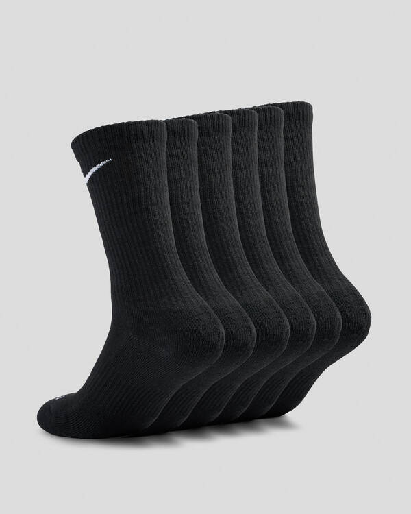 Nike Women's Everyday Plus Cushioned Training Crew Sock Pack for Womens