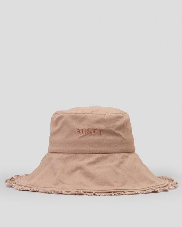 Rusty Gleam Organic Bucket Hat for Womens