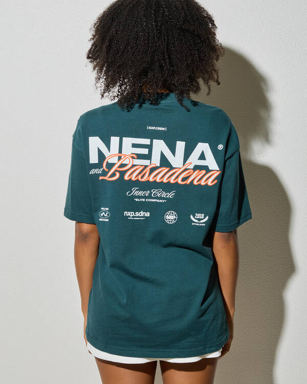 Nena & Pasadena Artillery Box Fit T-Shirt for Womens