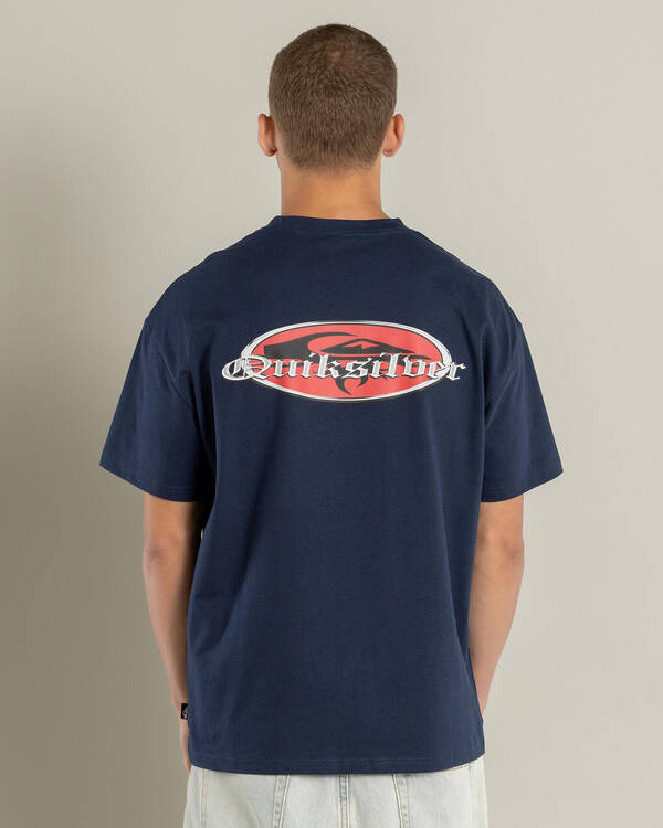 Quiksilver Mercury Chrome Old English T-Shirt for Mens