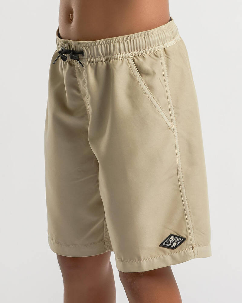 Billabong Boys' All Day Overdye Layback Beach Shorts for Mens