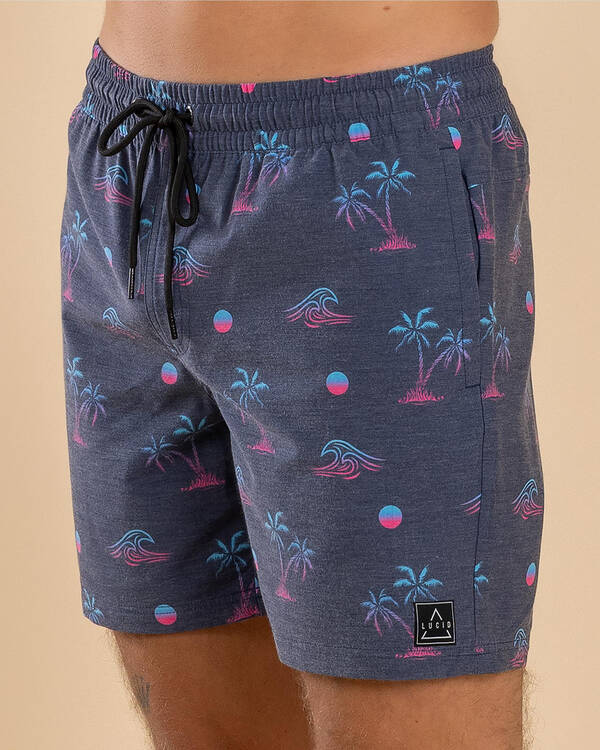 Lucid Gust Elastic Waist Shorts for Mens