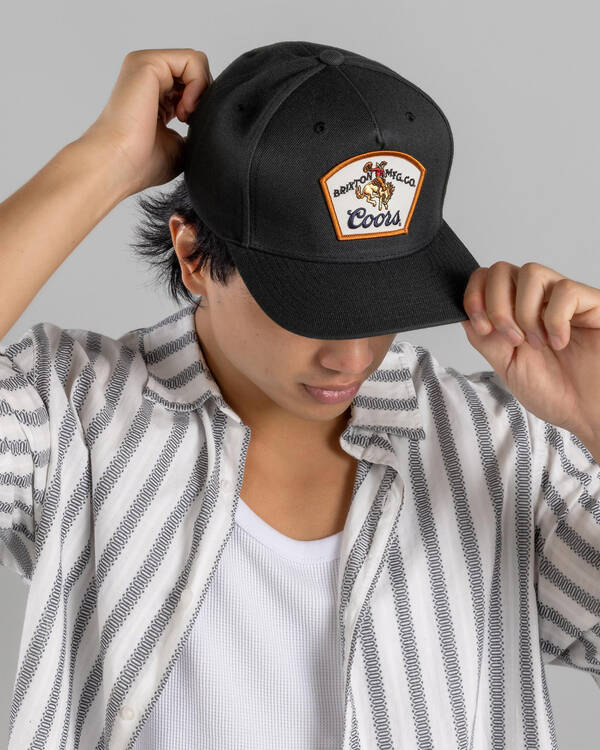 Brixton Coors Omaha Snapback Cap for Mens