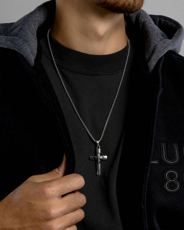 REPUBLIK Celtic Cross Necklace for Mens