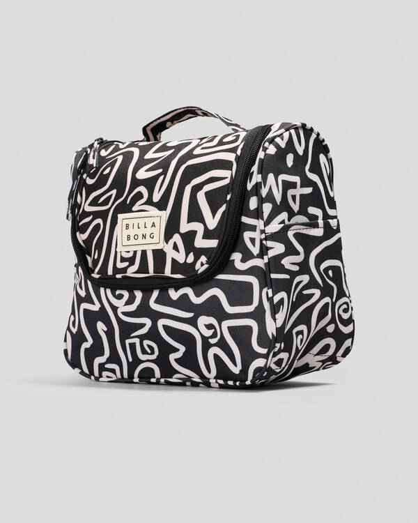 Billabong Travel Beauty Makeup Case for Womens