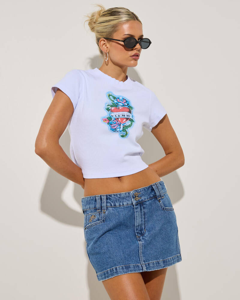 Worship Supplies No Ragrets Micro Skirt for Womens