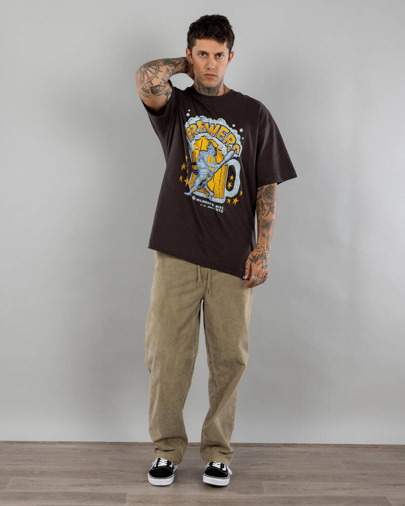 Forty Seven Milwaukee Brewers Sigma T-Shirt for Mens
