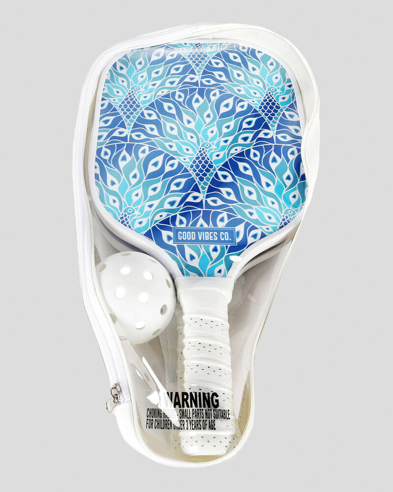 Get It Now Peacock Pickle Ball Set for Unisex