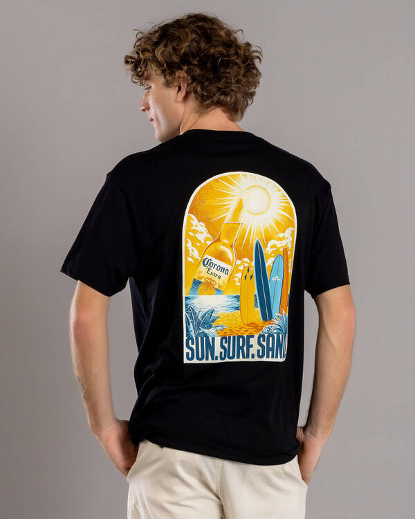 Corona Sun Surf Sand T-Shirt for Mens