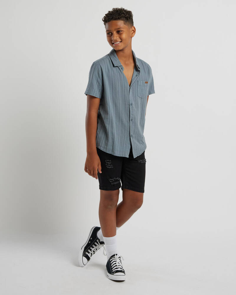 Skylark Boys' Novella Short Sleeve Shirt for Mens