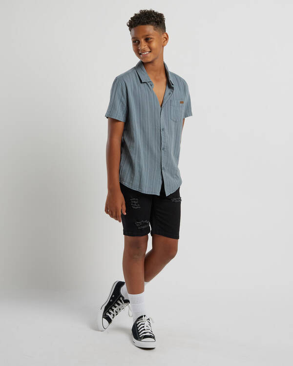 Skylark Boys' Novella Short Sleeve Shirt for Mens