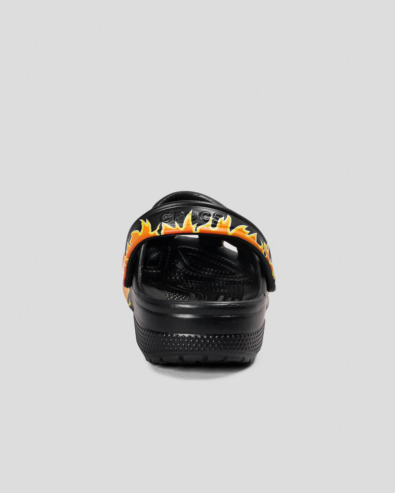 Crocs Classic Flames Clog for Unisex