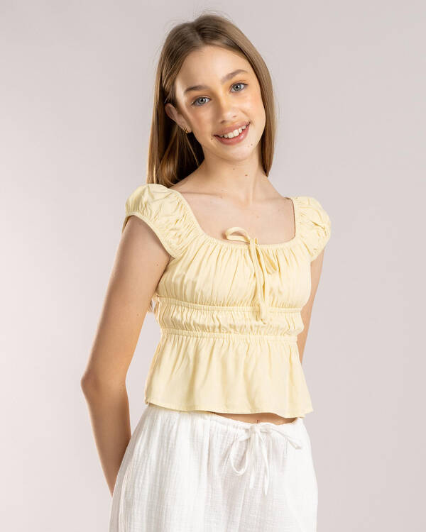 Ava And Ever Girls' Lulu Crop Top for Womens