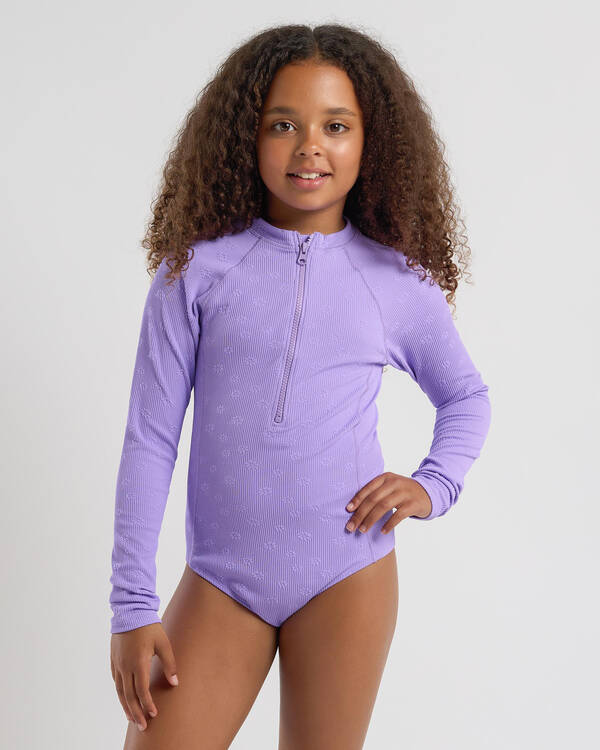 Topanga Girls' Loren Rib Surfsuit for Womens