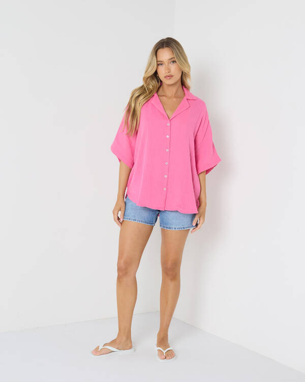 Rip Curl Premium Surf Short Sleeve Shirt for Womens