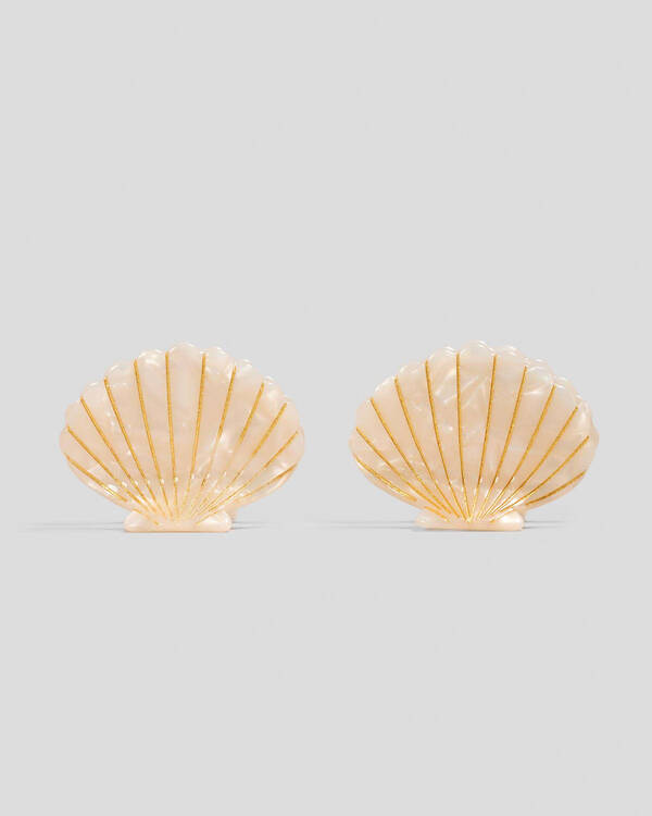 Karyn In LA Geena Shell Hair Claw Clip Pack for Womens