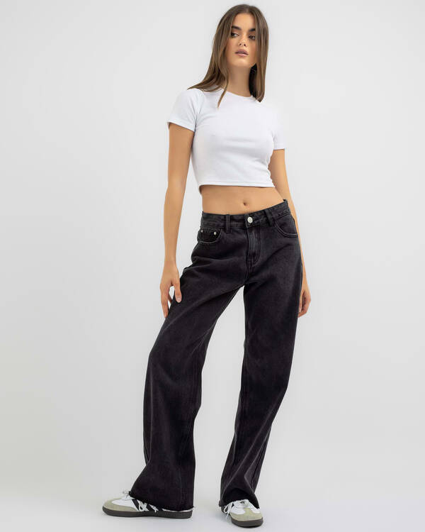 DESU Alice Straight Leg Jeans for Womens