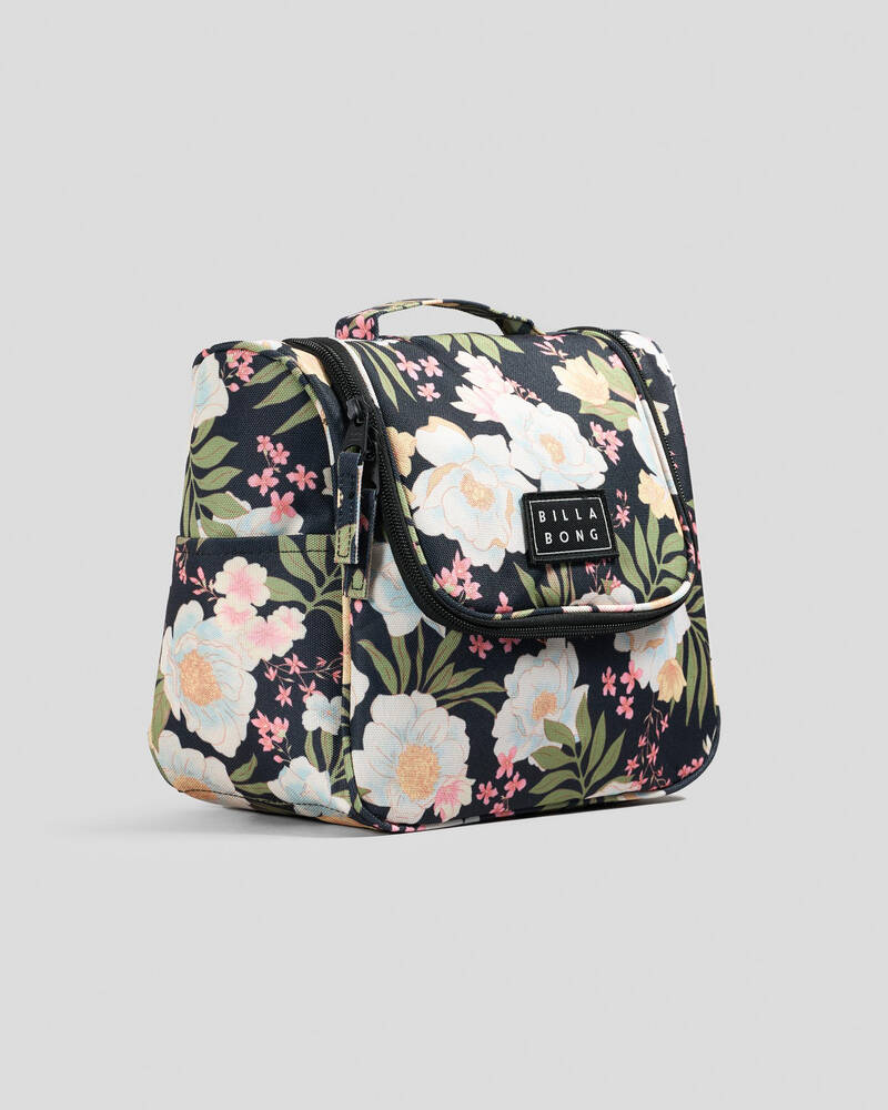 Billabong Travel Beauty Makeup Case for Womens