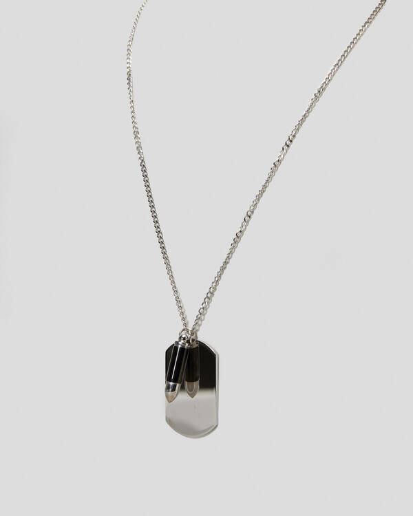 REPUBLIK Dog Tag Necklace for Mens