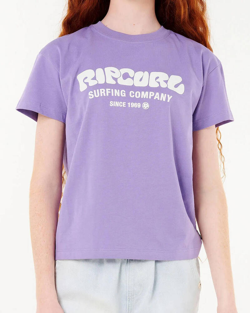 Rip Curl Girls' Surf Puff Relaxed T-shirt for Womens