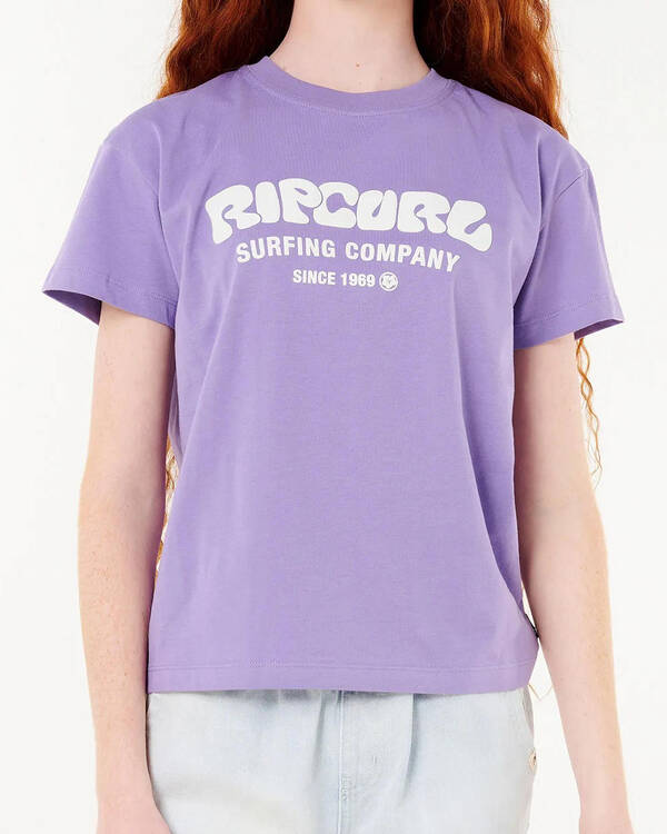 Rip Curl Girls' Surf Puff Relaxed T-shirt for Womens