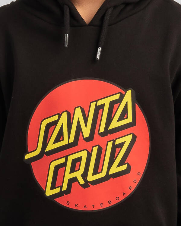 Santa Cruz Boys' Classic Dot Front Hoodie for Mens