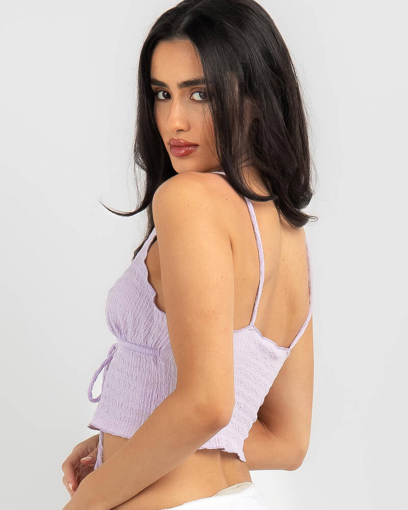 Mooloola Willow Tie Up Cami Top for Womens