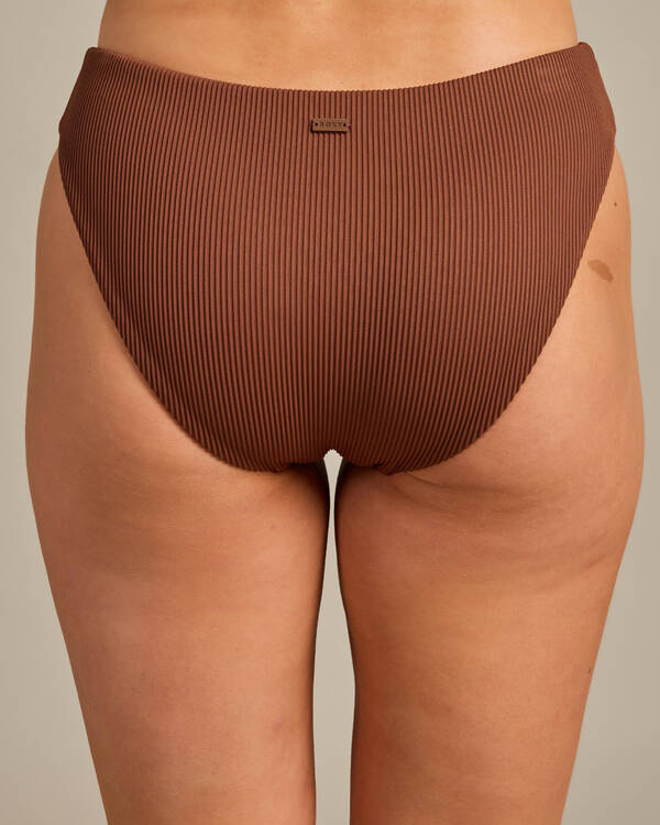 Roxy Rib Roxy Love The Comber Classic Bikini Bottom for Womens