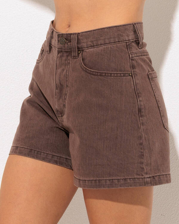 Rhythm Staple Denim Shorts for Womens